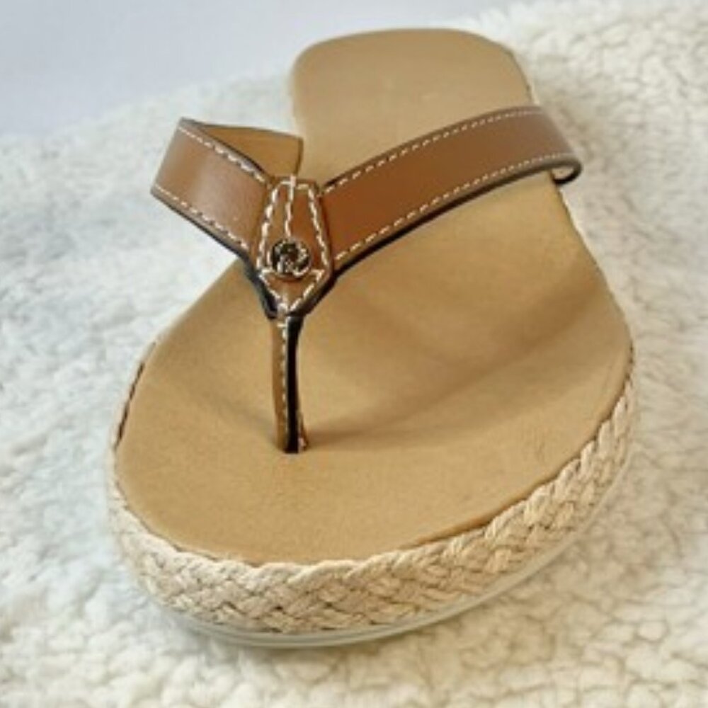 Authentic Tommy Bahama Leather Resort Sandals - Picture 4 of 16
